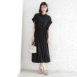 ザ ショップ ティーケー（ウィメン）(THE SHOP TK(Women))のシャツワンピース【防シワ／接触冷感／UV／洗濯機OK】2