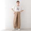 ザ ショップ ティーケー（ウィメン）(THE SHOP TK(Women))のバレル風タックパンツ【洗濯機OK】8