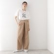 ザ ショップ ティーケー（ウィメン）(THE SHOP TK(Women))のバレル風タックパンツ【洗濯機OK】9