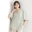 ザ ショップ ティーケー（ウィメン）(THE SHOP TK(Women))のダブルポケット5分袖シャツ【体型カバー/洗濯機OK】17