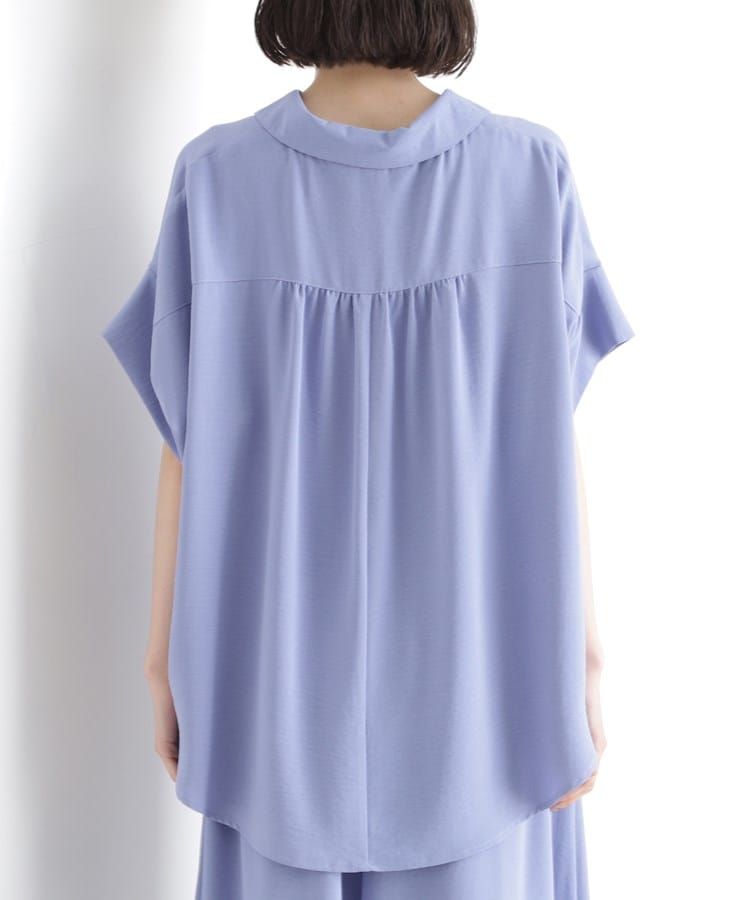 ザ ショップ ティーケー（ウィメン）(THE SHOP TK(Women))のスキッパーシャツ【防シワ／接触冷感／洗濯機OK/セットアップ可】23