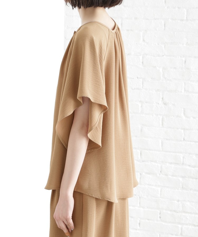 ザ ショップ ティーケー（ウィメン）(THE SHOP TK(Women))の袖フレアブラウス【防シワ／接触冷感／洗濯機OK/セットアップ可】25