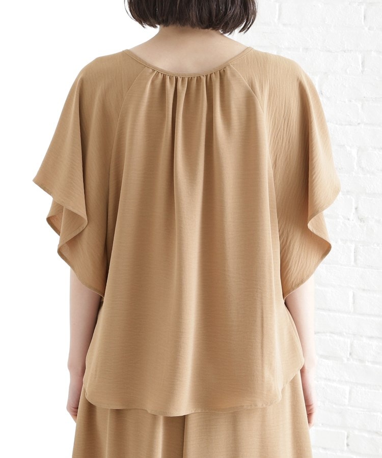 ザ ショップ ティーケー（ウィメン）(THE SHOP TK(Women))の袖フレアブラウス【防シワ／接触冷感／洗濯機OK/セットアップ可】26