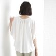 ザ ショップ ティーケー（ウィメン）(THE SHOP TK(Women))の袖フレアブラウス【防シワ／接触冷感／洗濯機OK/セットアップ可】6