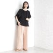 ザ ショップ ティーケー（ウィメン）(THE SHOP TK(Women))の袖フレアブラウス【防シワ／接触冷感／洗濯機OK/セットアップ可】11