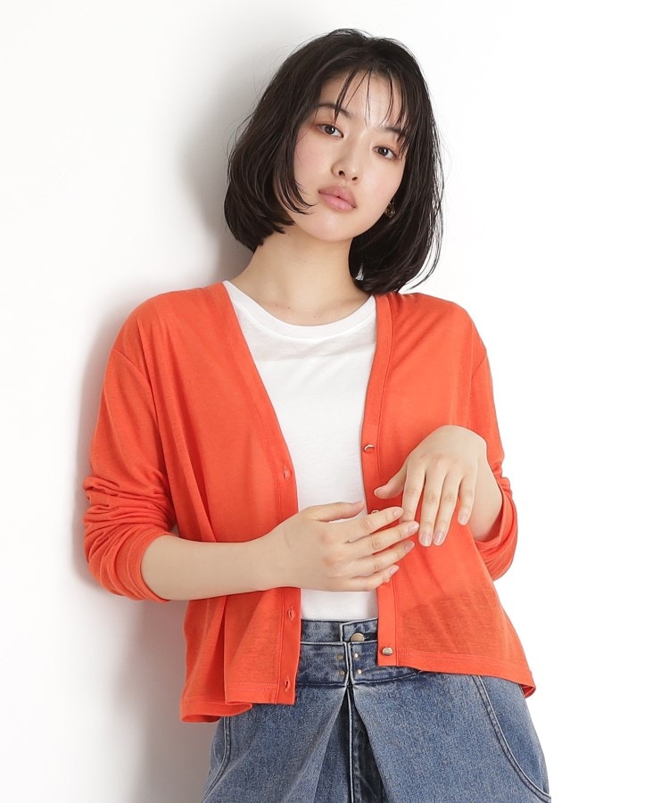 ザ ショップ ティーケー（ウィメン）(THE SHOP TK(Women))のシアーカーデ＆タンクトップ【セットアイテム/洗える】13