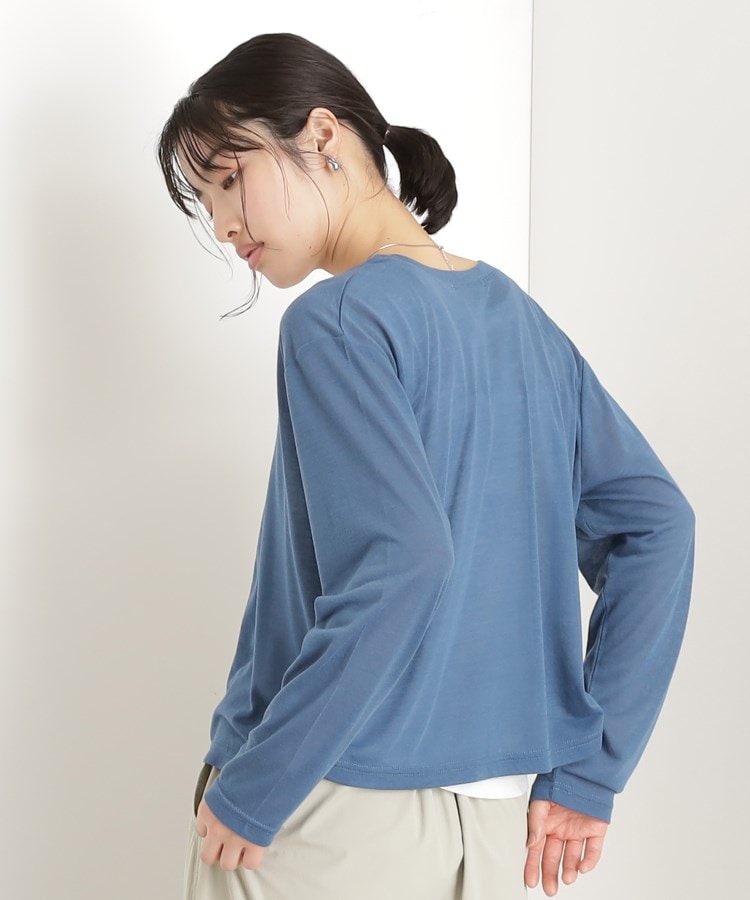 ザ ショップ ティーケー（ウィメン）(THE SHOP TK(Women))のシアーカーデ＆タンクトップ【セットアイテム/洗える】19