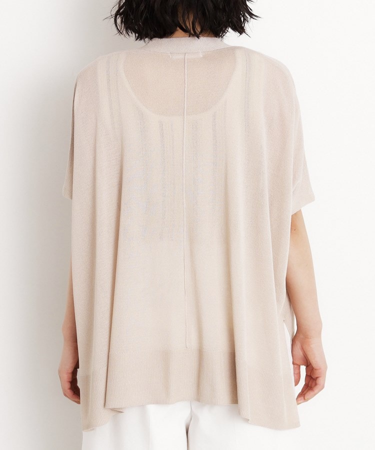 ザ ショップ ティーケー（ウィメン）(THE SHOP TK(Women))のポンチョカーディガン【洗える/体型カバー】15