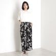 ザ ショップ ティーケー（ウィメン）(THE SHOP TK(Women))のフラワープリントイージーパンツ【洗える】13
