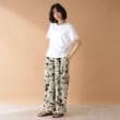 ザ ショップ ティーケー（ウィメン）(THE SHOP TK(Women))のフラワープリントイージーパンツ【洗える】6