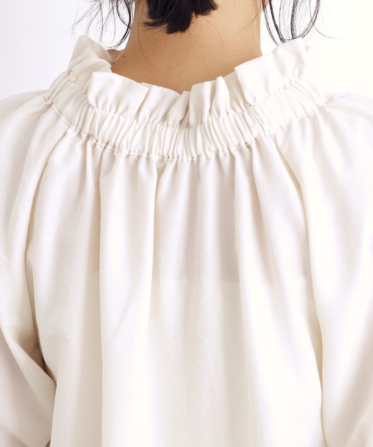 ザ ショップ ティーケー（ウィメン）(THE SHOP TK(Women))の【セレモニー/通勤/新生活】リボンボウタイブラウス/洗える9