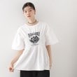 ザ ショップ ティーケー（ウィメン）(THE SHOP TK(Women))のロゴシャーリングプルオーバー【親子リンク/洗濯機OK】 オフホワイト(003)