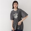 ザ ショップ ティーケー（ウィメン）(THE SHOP TK(Women))のロゴシャーリングプルオーバー【親子リンク/洗濯機OK】 スミクロ(018)