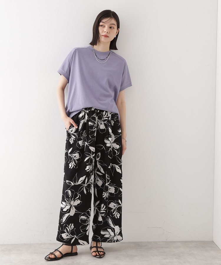 ザ ショップ ティーケー（ウィメン）(THE SHOP TK(Women))のフレンチ袖プルオーバー【毛玉になりにくい/接触冷感/UV/洗濯機OK】15