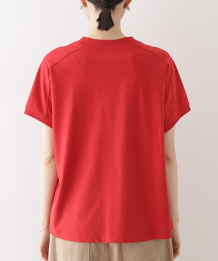 ザ ショップ ティーケー（ウィメン）(THE SHOP TK(Women))のフレンチ袖プルオーバー【毛玉になりにくい/接触冷感/UV/洗濯機OK】19