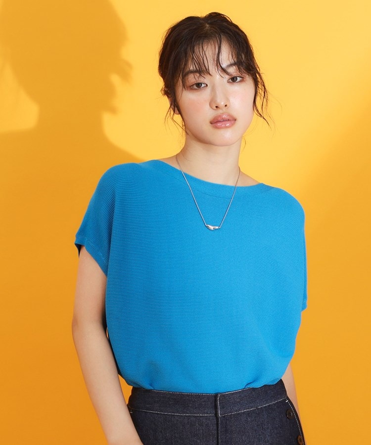 ザ ショップ ティーケー（ウィメン）(THE SHOP TK(Women))の【人気シリーズ】美人フレンチニット/体型カバー/毛玉になりにくい/洗濯機OK17