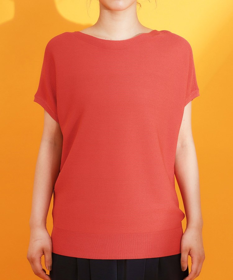 ザ ショップ ティーケー（ウィメン）(THE SHOP TK(Women))の【人気シリーズ】美人フレンチニット/体型カバー/毛玉になりにくい/洗濯機OK25