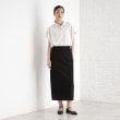 ザ ショップ ティーケー（ウィメン）(THE SHOP TK(Women))のサイドラメラインタイトスカート【洗濯機OK】2