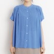 ザ ショップ ティーケー（ウィメン）(THE SHOP TK(Women))の麻調シアーフリルギャザーブラウス【洗える】13