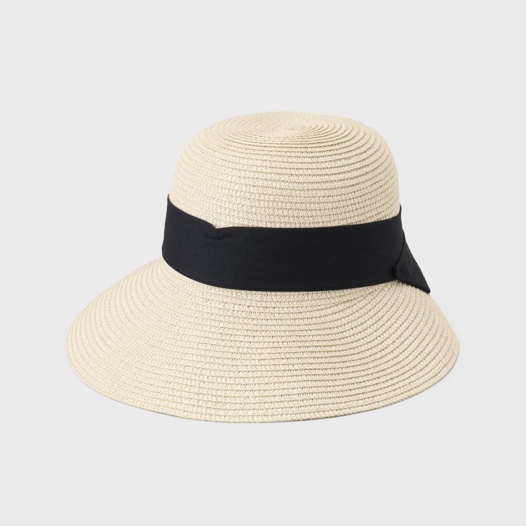 ザ ショップ ティーケー（ウィメン）(THE SHOP TK(Women))のつば広雑材ハット ハット