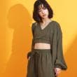 ザ ショップ ティーケー（ウィメン）(THE SHOP TK(Women))の【mizugiwa/ラッシュガード】パット入りリボンビスチェ/セットアップ可/接触冷感/UVケア/洗える9