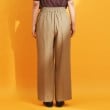 ザ ショップ ティーケー（ウィメン）(THE SHOP TK(Women))の麻調ピンタックワイドパンツ【洗濯機OK】15