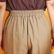 ザ ショップ ティーケー（ウィメン）(THE SHOP TK(Women))の麻調ピンタックワイドパンツ【洗濯機OK】17