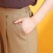 ザ ショップ ティーケー（ウィメン）(THE SHOP TK(Women))の麻調ピンタックワイドパンツ【洗濯機OK】18