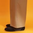 ザ ショップ ティーケー（ウィメン）(THE SHOP TK(Women))の麻調ピンタックワイドパンツ【洗濯機OK】19