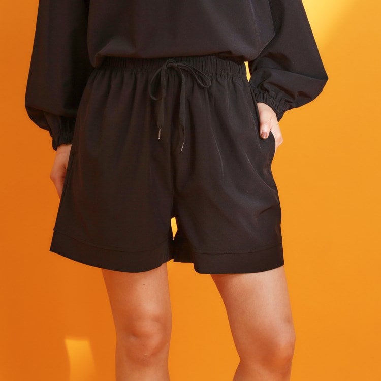 ザ ショップ ティーケー（ウィメン）(THE SHOP TK(Women))の【mizugiwa/ラッシュガード】ショートパンツ/セットアップ可/接触冷感/UVケア/洗濯機OK ショートパンツ