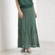 ザ ショップ ティーケー（ウィメン）(THE SHOP TK(Women))のラメシアーニットストライプスカート【毛玉になりにくい／洗濯機OK】5