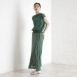 ザ ショップ ティーケー（ウィメン）(THE SHOP TK(Women))のラメシアーニットストライプスカート【毛玉になりにくい／洗濯機OK】7