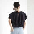 ザ ショップ ティーケー（ウィメン）(THE SHOP TK(Women))のフリルブラウス【接触冷感／洗濯機OK／UV/セットUP可】6