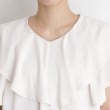 ザ ショップ ティーケー（ウィメン）(THE SHOP TK(Women))のフリルブラウス【接触冷感／洗濯機OK／UV/セットUP可】16