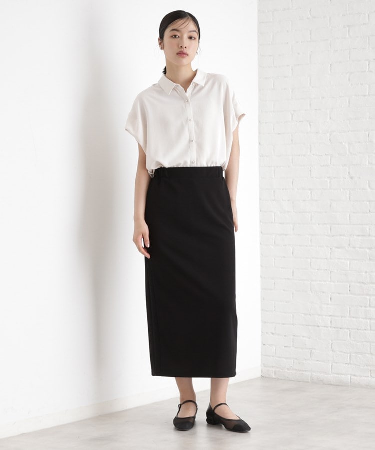 ザ ショップ ティーケー（ウィメン）(THE SHOP TK(Women))の衿付きブラウス【接触冷感/洗濯機OK/UV/セットアップ可】3