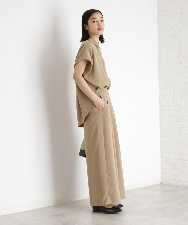 ザ ショップ ティーケー（ウィメン）(THE SHOP TK(Women))の衿付きブラウス【接触冷感/洗濯機OK/UV/セットアップ可】12