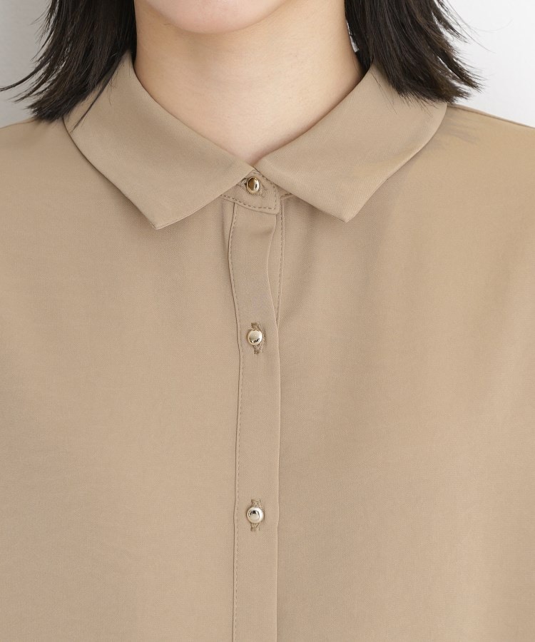 ザ ショップ ティーケー（ウィメン）(THE SHOP TK(Women))の衿付きブラウス【接触冷感/洗濯機OK/UV/セットアップ可】17