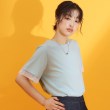 ザ ショップ ティーケー（ウィメン）(THE SHOP TK(Women))の【人気デザイン追加！】袖シアーTシャツ/接触冷感/UV/洗濯機OK14