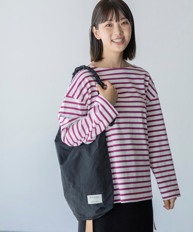 ザ ショップ ティーケー（ウィメン）(THE SHOP TK(Women))の【N/ordinary別注】クランプルショルダートートバッグ1