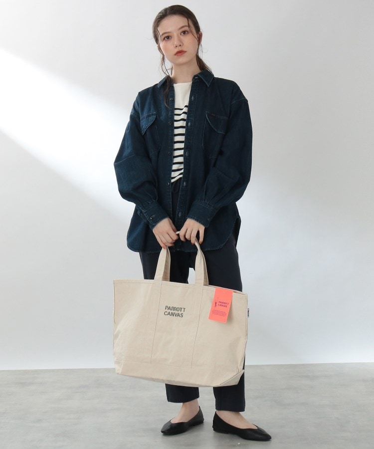 ザ ショップ ティーケー（ウィメン）(THE SHOP TK(Women))の【別注】PARROTT CANVAS トートバッグ12