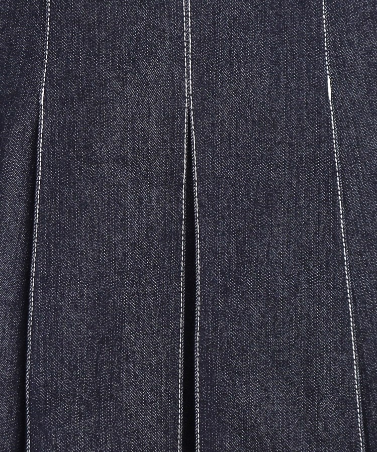 ザ ショップ ティーケー（ウィメン）(THE SHOP TK(Women))の【オールシーズン】デニムタックスカート/洗える24
