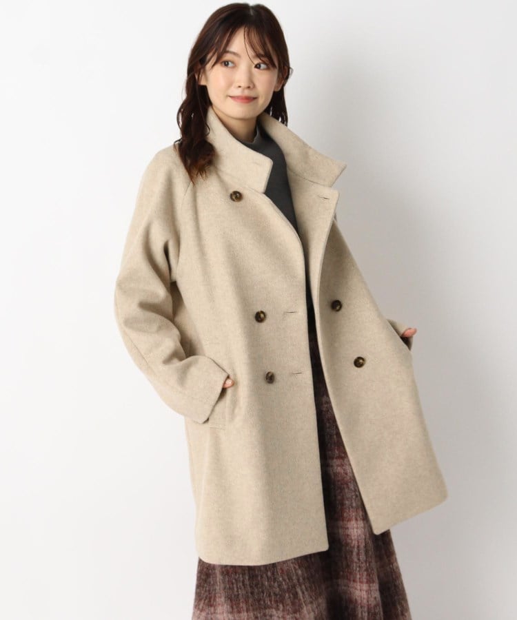 国内正規品】 マーガレットハウエル カシミヤ混ウール メルトン P