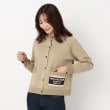 インテレクション(INTELLECTION)のロゴパーツ丸首ニットカーディガン20