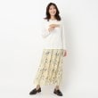 インテレクション(INTELLECTION)の【洗える】ブラッシュ×ロゴポイント長袖Tシャツ9