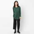 インテレクション(INTELLECTION)の【洗える】フロントタックチュニック丈プルオーバージャージ17