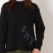 インテレクション(INTELLECTION)の【ニードルパンチ×ロゴ】丸首プルオーバーニット5