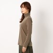 インテレクション(INTELLECTION)の【洗える・ストレッチチュール】ハイネックプルオーバー2