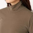 インテレクション(INTELLECTION)の【洗える・ストレッチチュール】ハイネックプルオーバー4