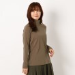 インテレクション(INTELLECTION)の【洗える・ストレッチチュール】ハイネックプルオーバー24