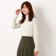 インテレクション(INTELLECTION)の【洗える・ストレッチチュール】ハイネックプルオーバー グレー(012)